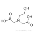 ACIDE N- (2-HYDROXYÉTHYL) IMINODIACETIQUE CAS 93-62-9